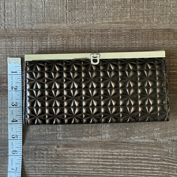 Nine West Black Textured Wallet - Picture 7 of 7